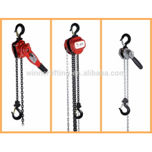 heavy duty vital manual power lifting block with g80 crane hooks